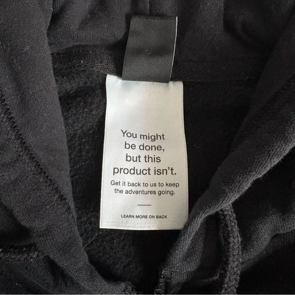 The North Face Black Zip-Up Hoodie - Picture 4 of 6